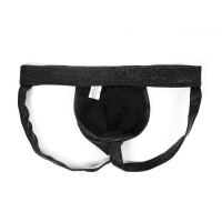 Bizz Schwarzer Jockstrap Gr&ouml;&szlig;e XL / Bundumfang 84 - 90 cm