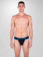 SPORT FUCKER Shortstop Brief - Schwarz / Blau in...