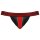 SVEN JOY MENT Rulio Jockstrap Schwarz-Rot Größe XXL