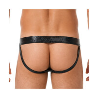 Bizz Schwarzer Jockstrap Gr&ouml;&szlig;e M / Bundumfang 72 - 78 cm
