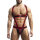 SPARTA´S Jock und Harness Penelope Schwarz-Rot in Größe L-XL