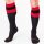 barcode Berlin Football Socks Noir Rouge Gr&ouml;&szlig;e L/ XL (43-46)