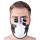 SneakXX Maske mit Lederriemen "Sniff my ...." Wei&szlig;