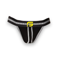 SPORT FUCKER Jersey Jock Black / Green Größe L