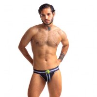 SPORT FUCKER Jersey Jock Black / Green Größe M
