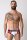 CELLBLOCK13 Dugout Jock Brief - Schwarz/Weiß/Rot Größe XL