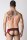 CELLBLOCK13 Dugout Jock Brief - Schwarz/Weiß/Rot Größe XL
