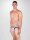 SPORT FUCKER Shortstop Brief - Grau / Schwarz in Größe M