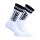 SNEAKFREAXX Slut Socken Weiß-Schwarz One Size