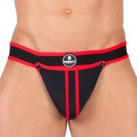 SPARTA´S Jockstrap Shell Schwarz-Rot in...