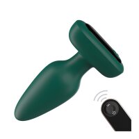 ANAL-TECH Vibrierender Plug Silikon Visual / Ø 4,2...