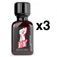 3 x LEATHER CLEANER FIST BLACK LABEL a 24 ml (*)