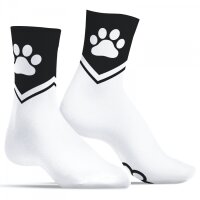 Paw Kinky Puppy Socken Wei&szlig; ONE SIZE