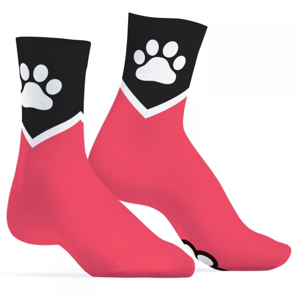 Paw Kinky Puppy Roses Socken ONE SIZE