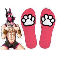 Paw Kinky Puppy Roses Socken ONE SIZE