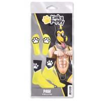 Paw Kinky Puppy Socken Gelb Fluo ONE SIZE